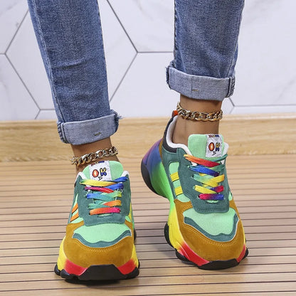Bunte Damen Sneaker – Solenya