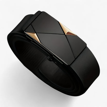 Herrenledergürtel mit Automatischer Schnalle