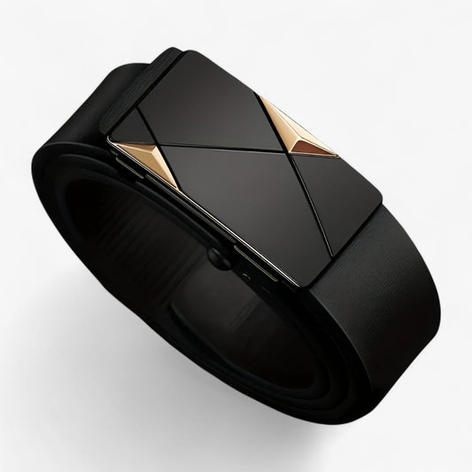 Herrenledergürtel mit Automatischer Schnalle