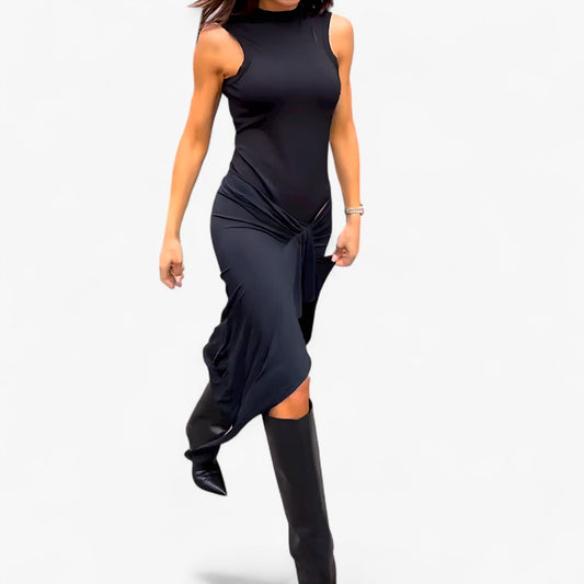 Abby | Langes ärmelloses Kleid