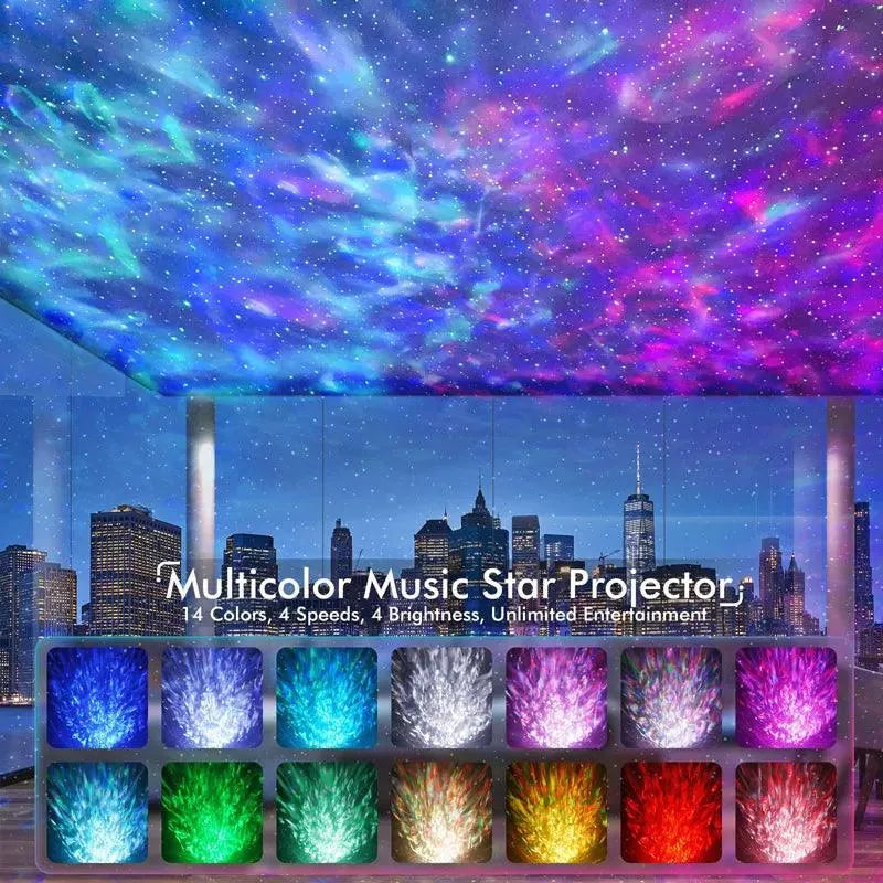 CosmoDream Galaxy Pro™ Galaxie-Projektor mit Musik und Fernbedienung