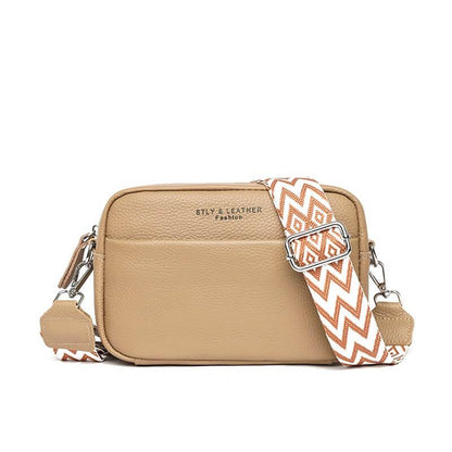 Elegante Leder Crossbody-Tasche