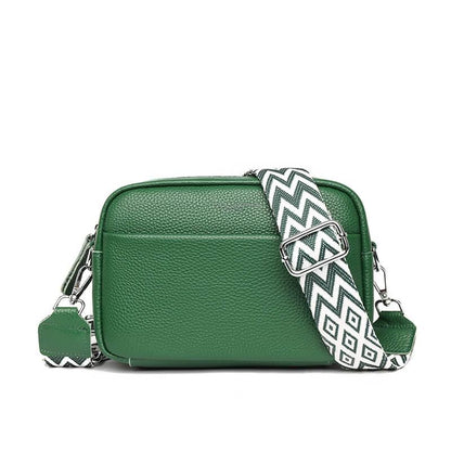 Elegante Leder Crossbody-Tasche
