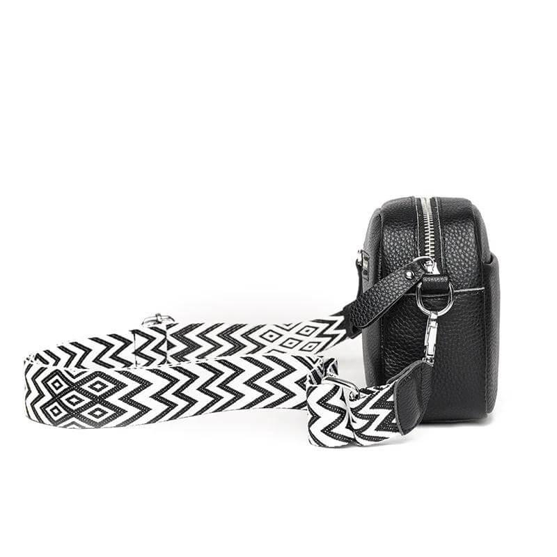 Elegante Leder Crossbody-Tasche