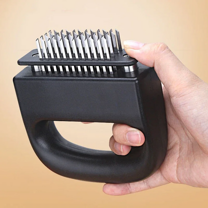 TenderPro™ - 48 Klingen aus rostfreiem Stahl, manueller Fleischklopfer