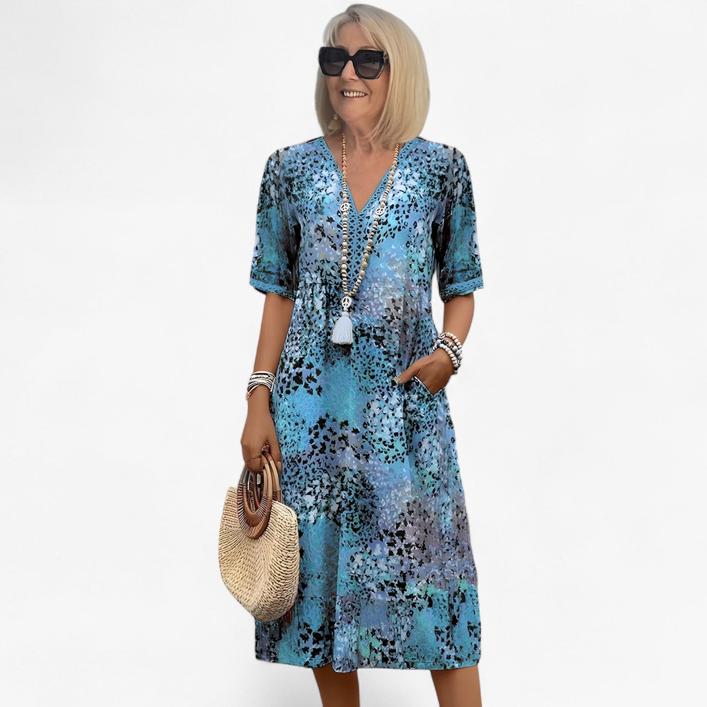 Patricia - Kleid mit Blumenmuster