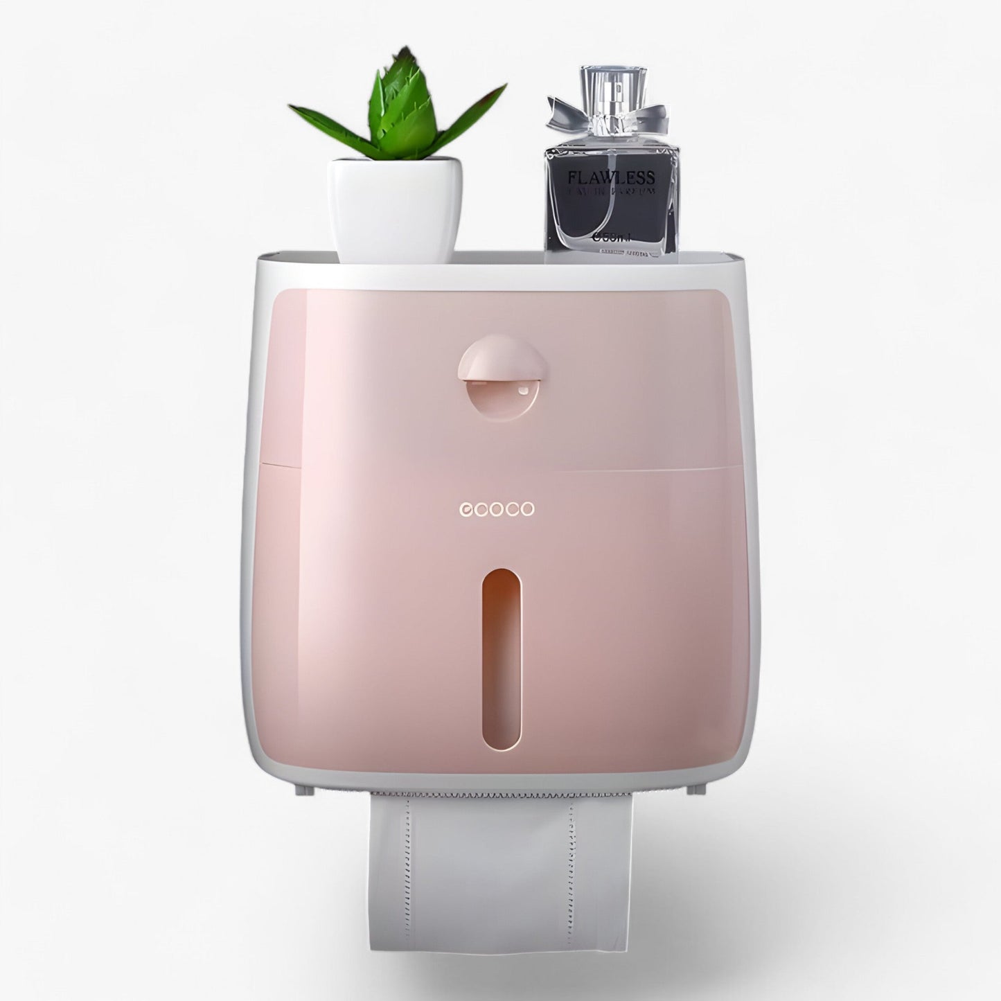 Toilettenpapierhalter | Wasserdichter Spender - Aufbewahrungslösung für das Badezimmer