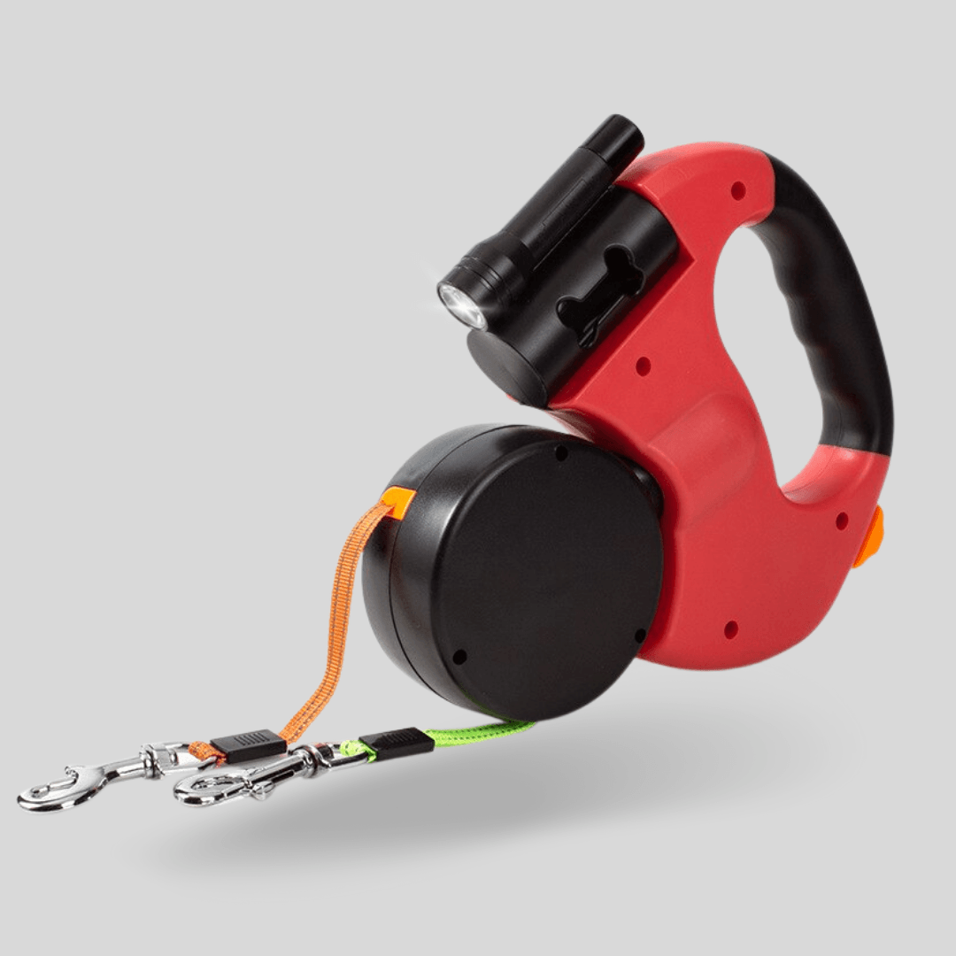 Doppelleine für Hunde - Multifunktionale Hundeleine