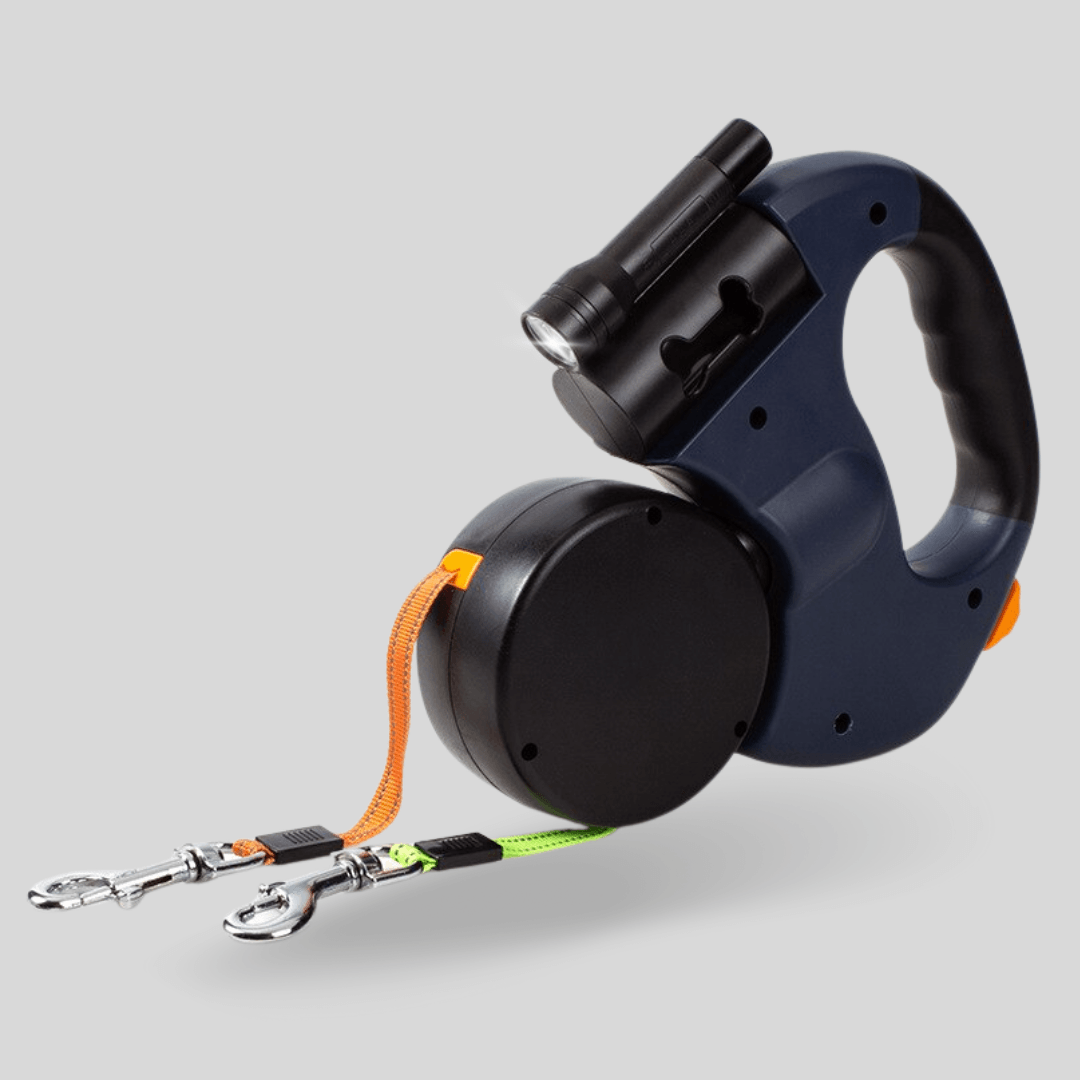 Doppelleine für Hunde - Multifunktionale Hundeleine