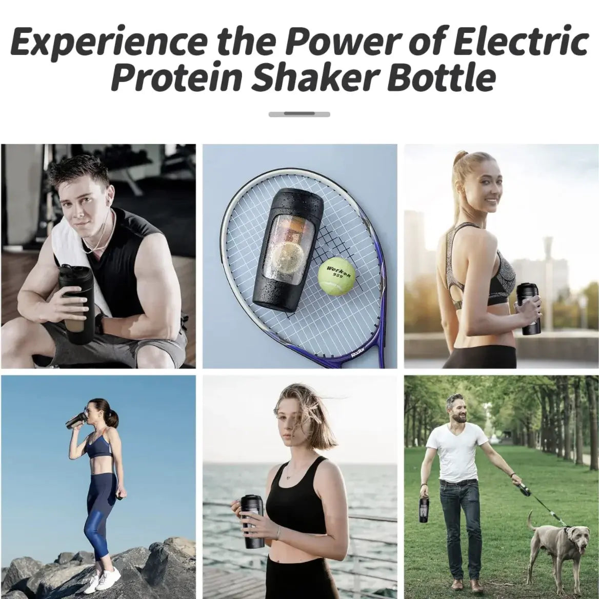 MixMaster Pro™ Protein Shaker für eine perfekte Mischung!