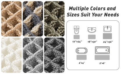 SolidStyle Mat™-Upgraded Waffel-Läufer-Teppich | 50% RABATT