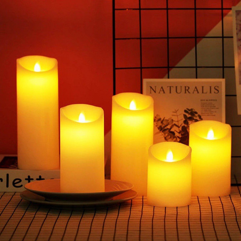 ZZ_NOSALE_EVER_24-07-2025_ Stimmungsvolle LED-Kerzen - GlowFlicker
