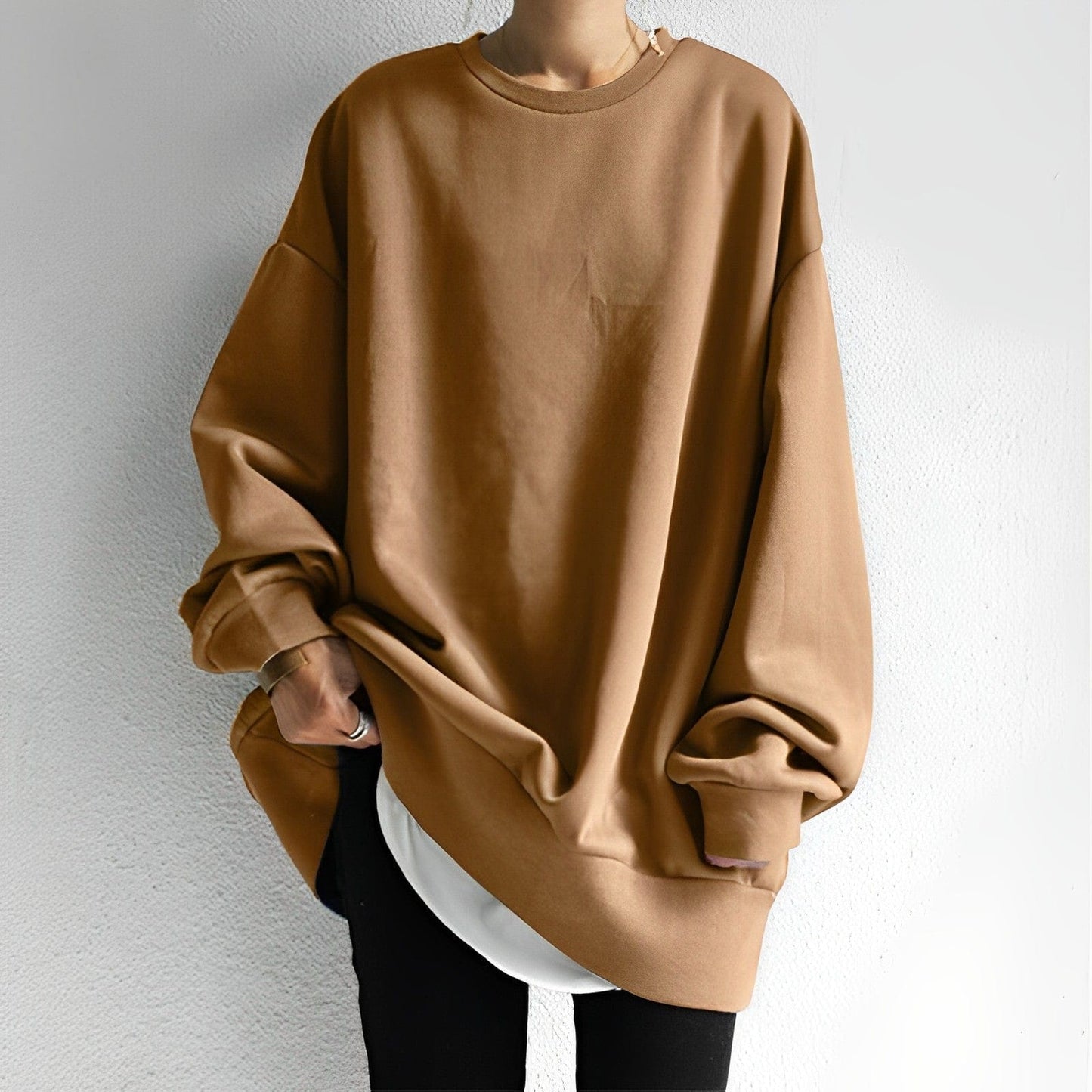 Oversized Designer-Pullover – Jamila