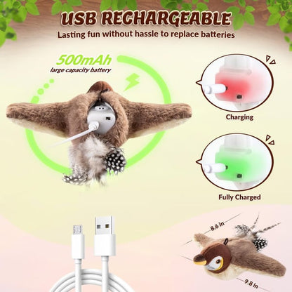Chirp™ - Schluss mit der Langeweile - Ihre Katze bleibt aktiv und glücklich!