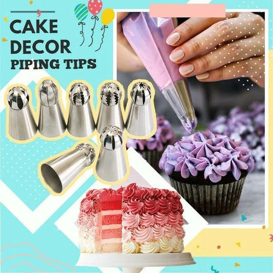 CakeCouture™ - Düsen für Tortendekorationen (7 Stück)