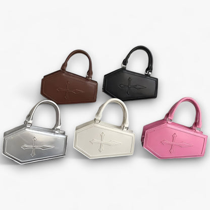Sarg-Kettenhandtasche - Geräumig und elegant für Halloween-Cosplay