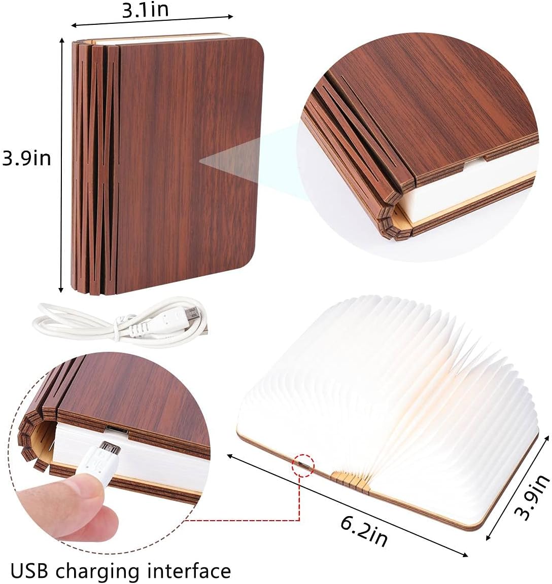 BookLamp™-Warmes, leuchtendes Licht | 50% RABATT