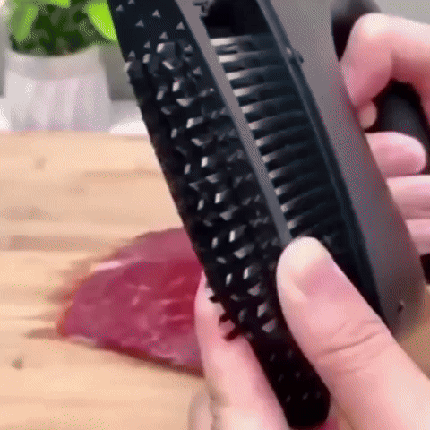 TenderPro™ - 48 Klingen aus rostfreiem Stahl, manueller Fleischklopfer