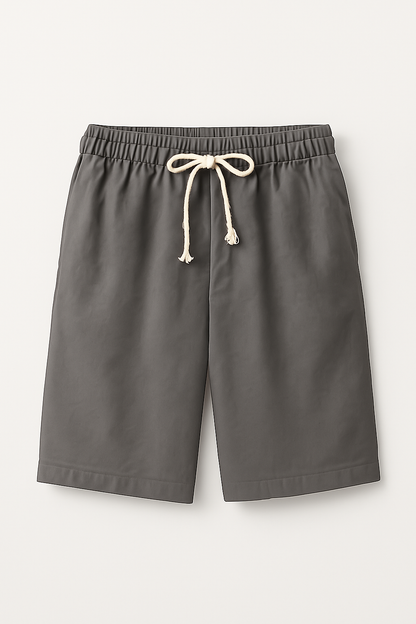 Aiden | Leichte Sommer-Shorts aus Leinen mit Kordelzug