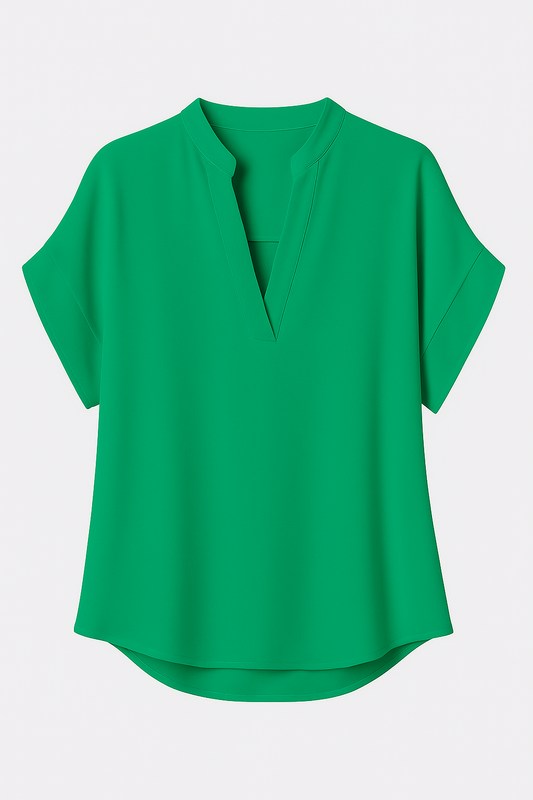 Ysoria | Sommerliche Bluse mit V-Ausschnitt