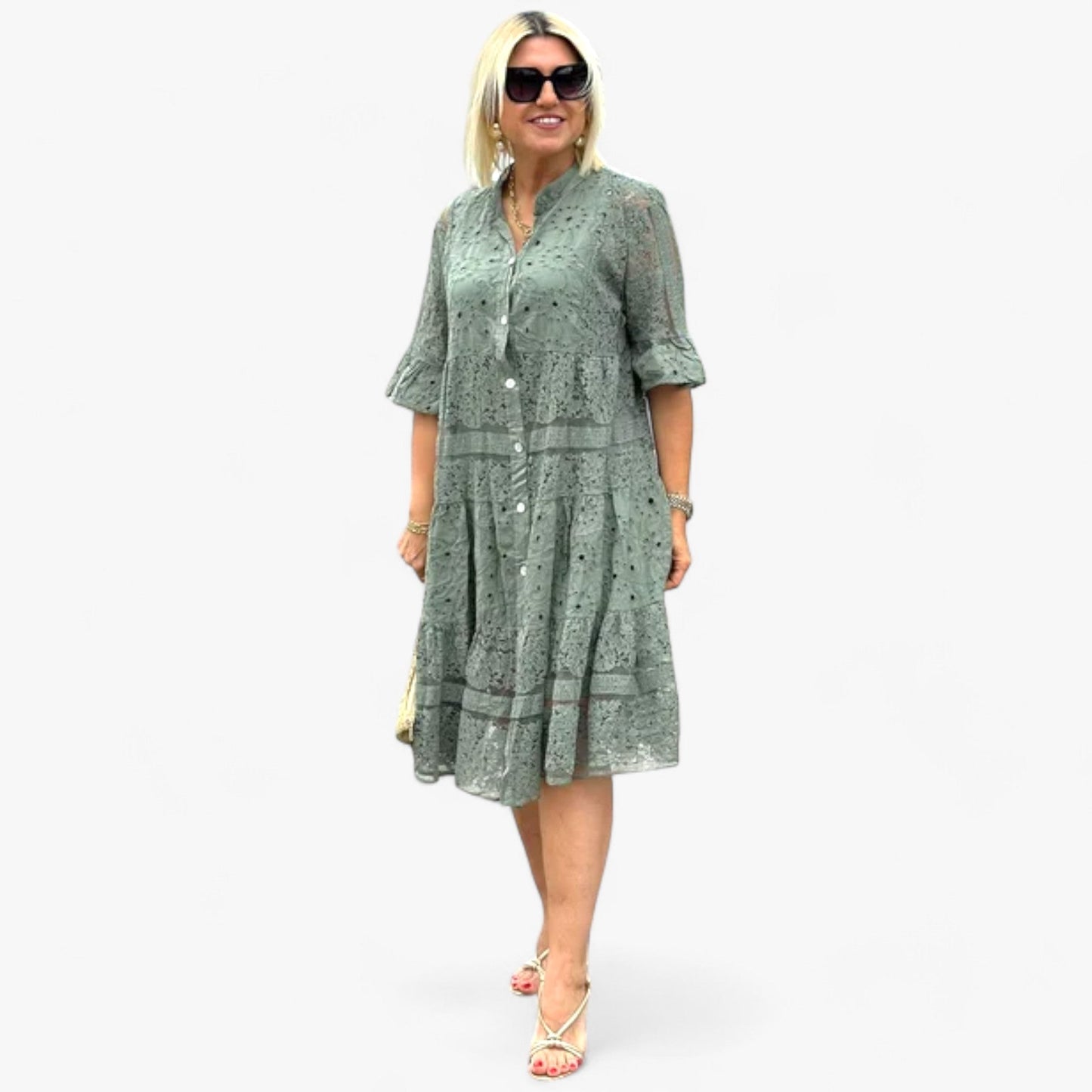Spitzenkleid - Zeitlose Eleganz mit zarten Details