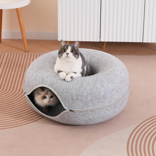 SnuggleTunnel™ | 2 in 1 Katzentunnelbett