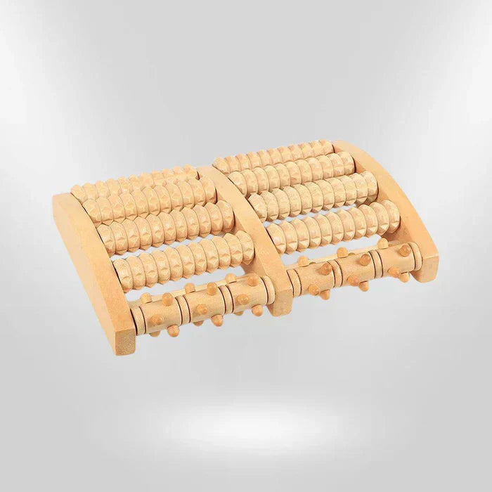 FootEase™ - Holz-Fußroller-Massagegerät | 50 % RABATT