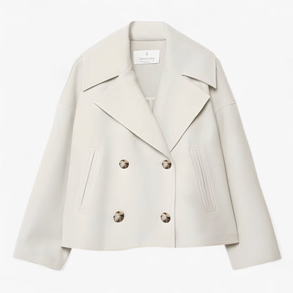 Estelle | Kurze Wolljacke – Elegante Wärme