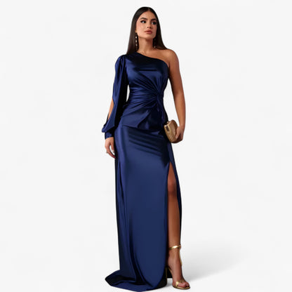 Camilla | Damen Satin-Kleid