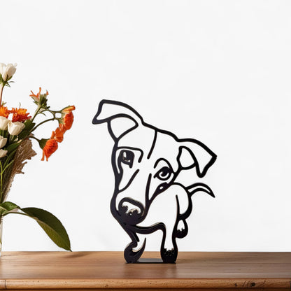 Samisa - Abstrakte Hundestatuen