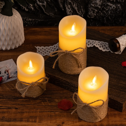 ZZ_NOSALE_EVER_24-07-2025_ Stimmungsvolle LED-Kerzen - GlowFlicker