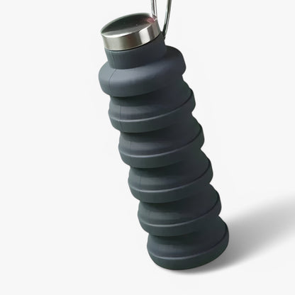 FlexiBottle™ | Faltbare 500ml Silikon-Wasserflasche | 1+1 GRATIS