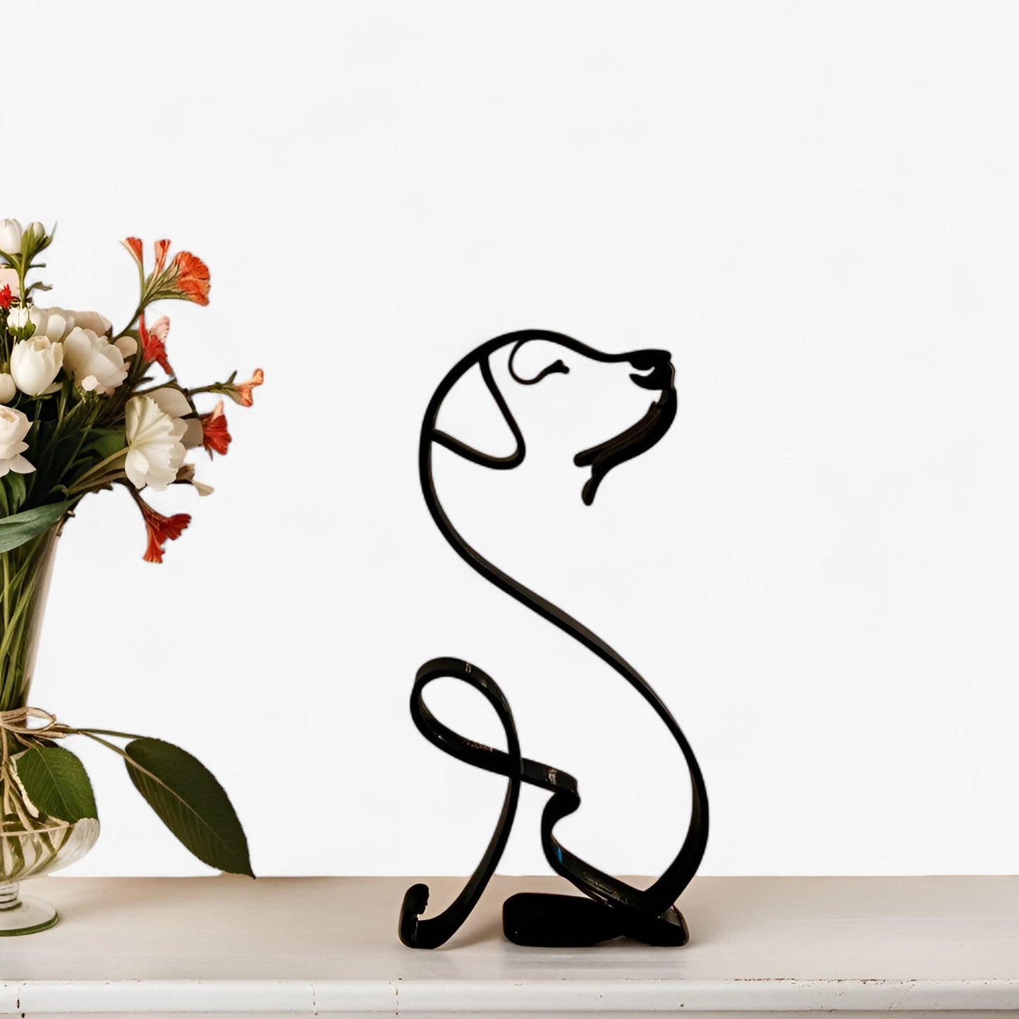 Samisa - Abstrakte Hundestatuen