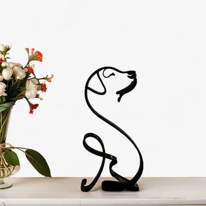 Samisa - Abstrakte Hundestatuen