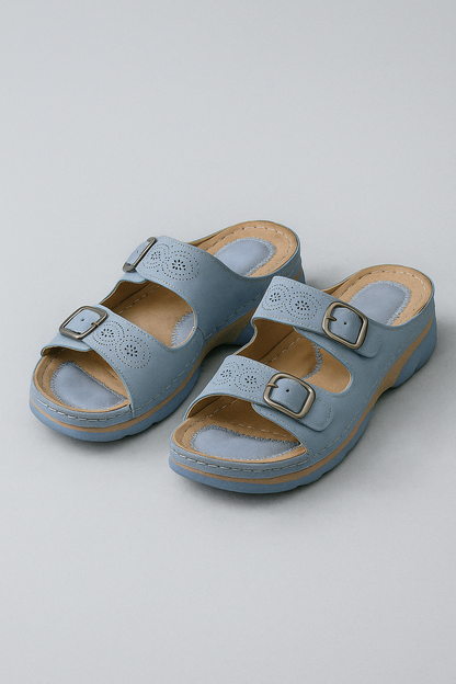 Onnelee | Damen Orthopädische Sandalen mit Schnallen Sommerkomfort