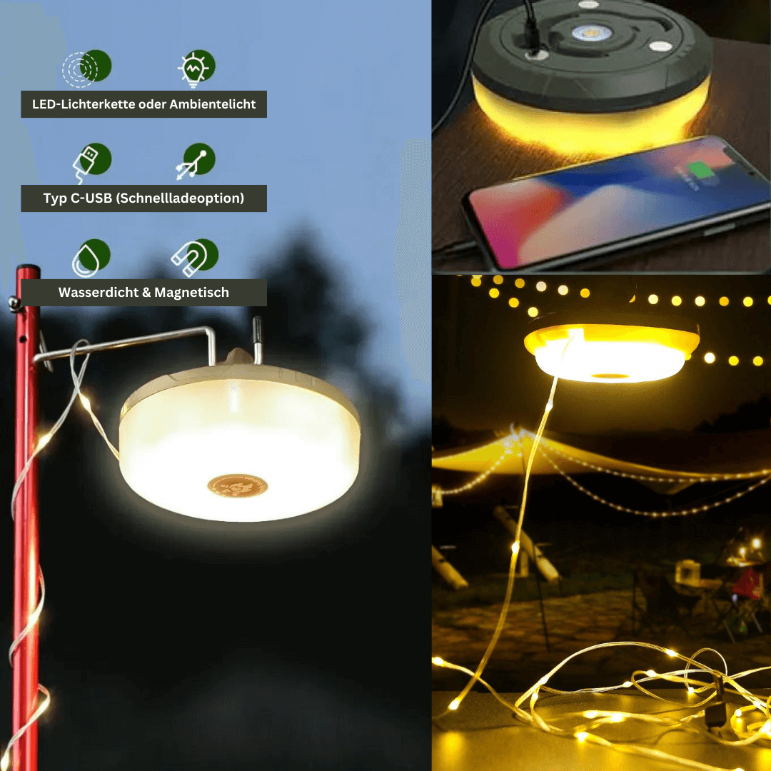 LED Licht Wonder™ | wasserdichte, tragbare & aufladbare Stimmungsbeleuchtung