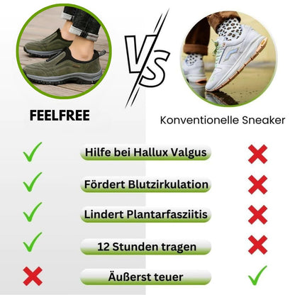 FeelFree Ergo – ergonomischer & wasserdichter Schmerzlinderungs-Schuh - Sonderaktion 1+1 Gratis
