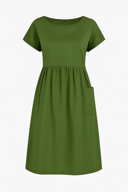 Eustasia | Sommerliches Freizeitkleid mit Taschen