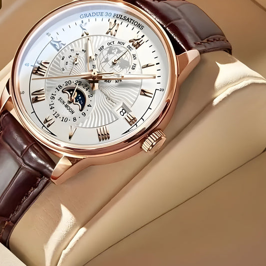 PhaseClock™ - Luxusmechanisches Armbanduhr für Männer