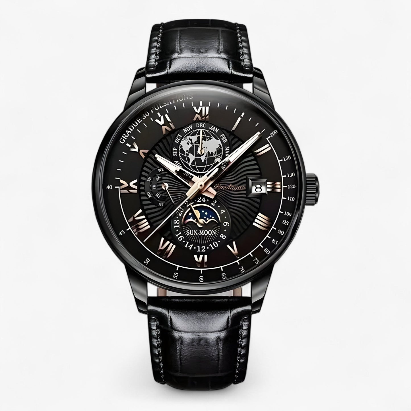 PhaseClock™ - Luxusmechanisches Armbanduhr für Männer