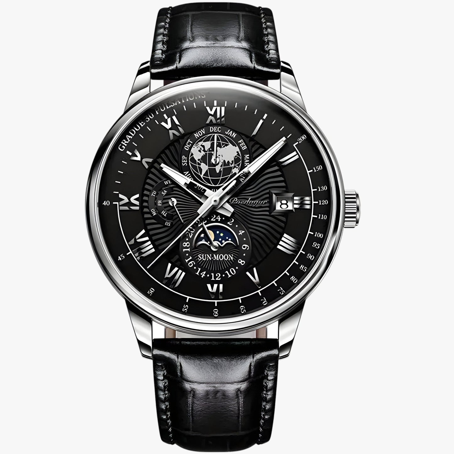 PhaseClock™ - Luxusmechanisches Armbanduhr für Männer