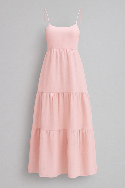 Allesia Sommerkleid mit Spaghettiträgern