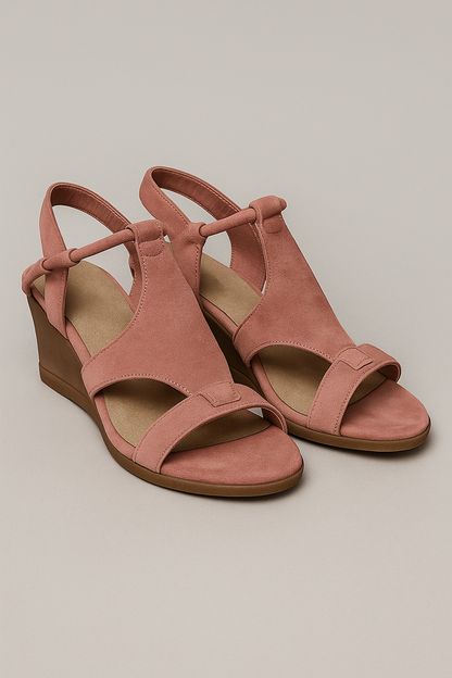 Fern |  Keilsandaletten  mit Knöchelriemen