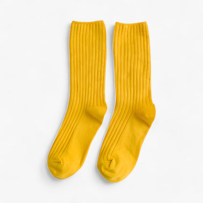 Weiche, atmungsaktive Baumwollsocken - Bequem und luftig