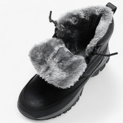 Jacob | Wasserdichte Lederstiefel für Schnee – Extrem warm und praktisch für Männer
