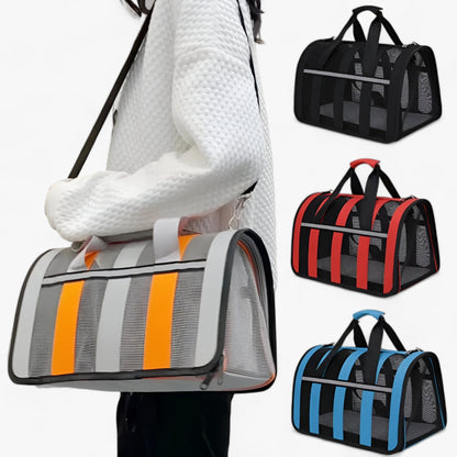 PAWVOYAGE | Faltbare Haustier-Transporttasche - Geräumig und Komfortabel