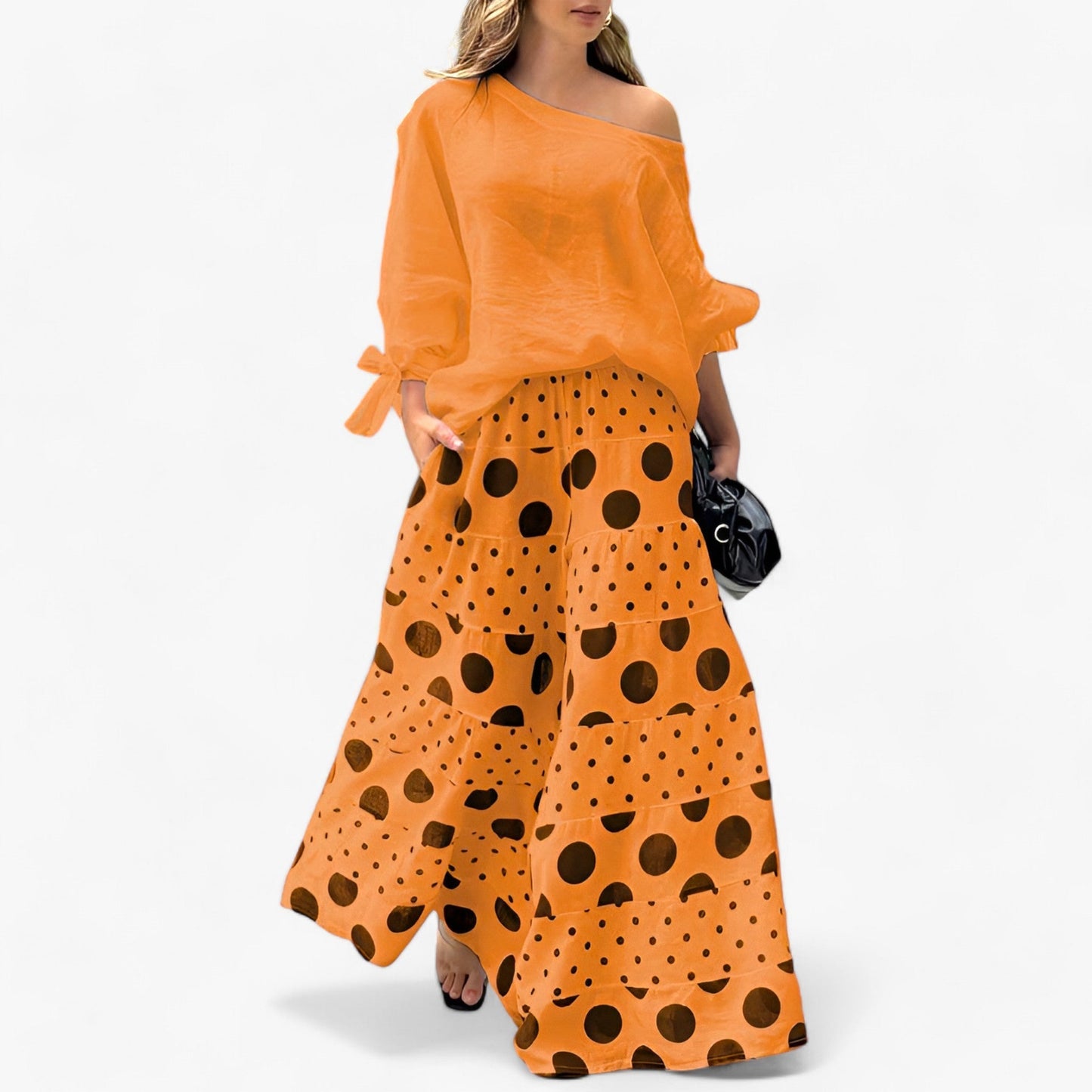 Lässiger 2-teiliger Anzug - Müheloser Stil mit lockerem geometrischem Print