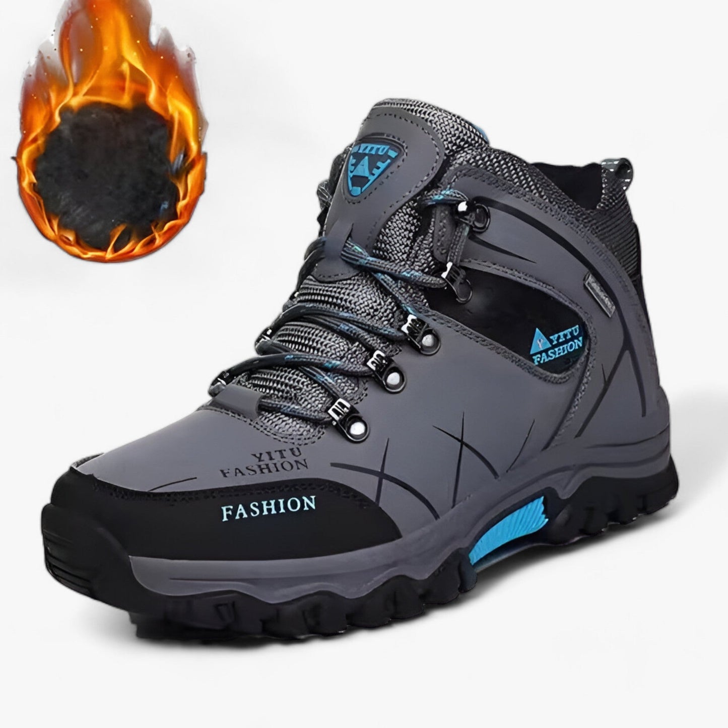 Lederstiefel für Schnee - Wasserdicht und Ultra Warm für den Winter