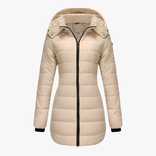 Elena | Lang Parka mit Kapuze - Extrem Warm Winterjacke