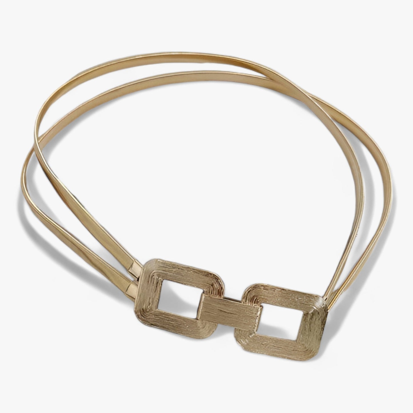 Goldkettengürtel für Damen - Dehnbare Passform für Komfort